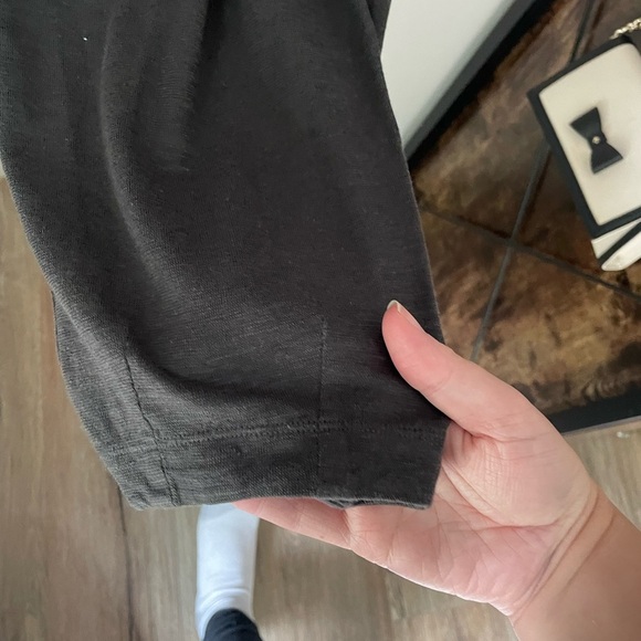 Eileen Fisher Charcoal Sleek and Comfortable Hemp Slacks Size Small - Picture 3 of 7